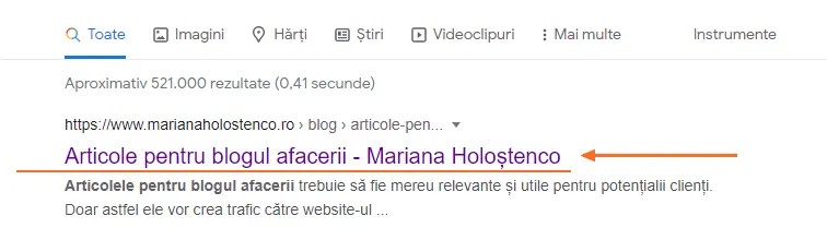 pagina web poza pagina web