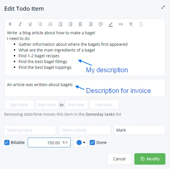 Invoice attachment auotmatically created